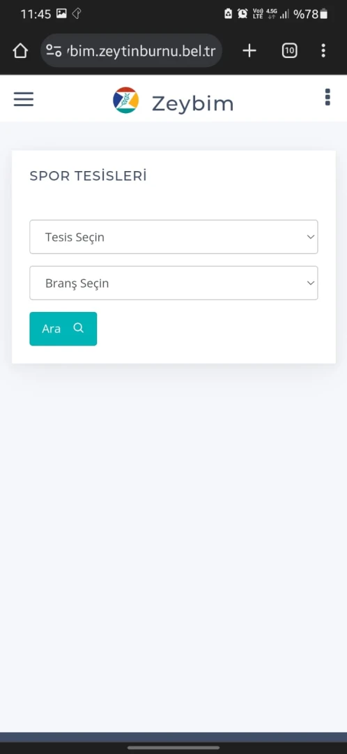 ZEYBİM Mobil Uygulaması