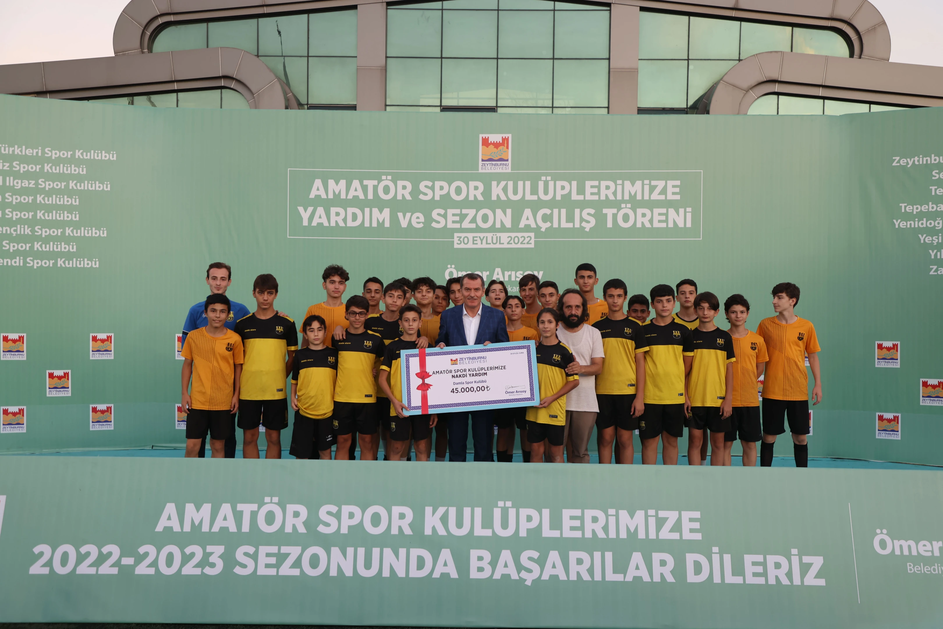 Amatör Spor Kulüplerimize Destek